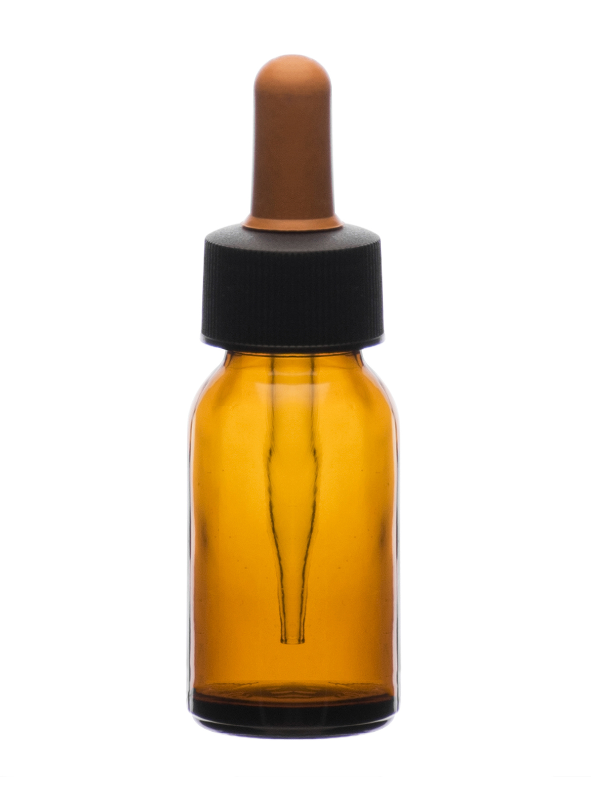 Dropping Bottle, 30ml (1oz) - Amber Soda Glass - Eisco Labs