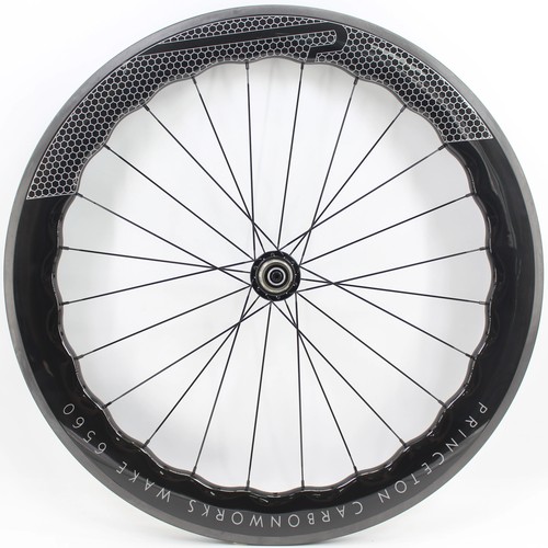 700C Road Bike Carbon Wheelset Clincher Tubeless 60/65mm Wave Rims 25mm Width - Picture 3 of 29