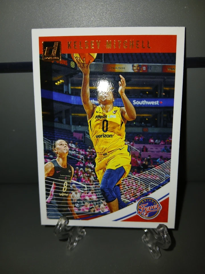 KELSEY MITCHEL ROOKIE WNBA 2019 DONRUSS INDIANA FEVER ALL-STAR O-H-I-O BUCKEYES Foto 3 de 4
