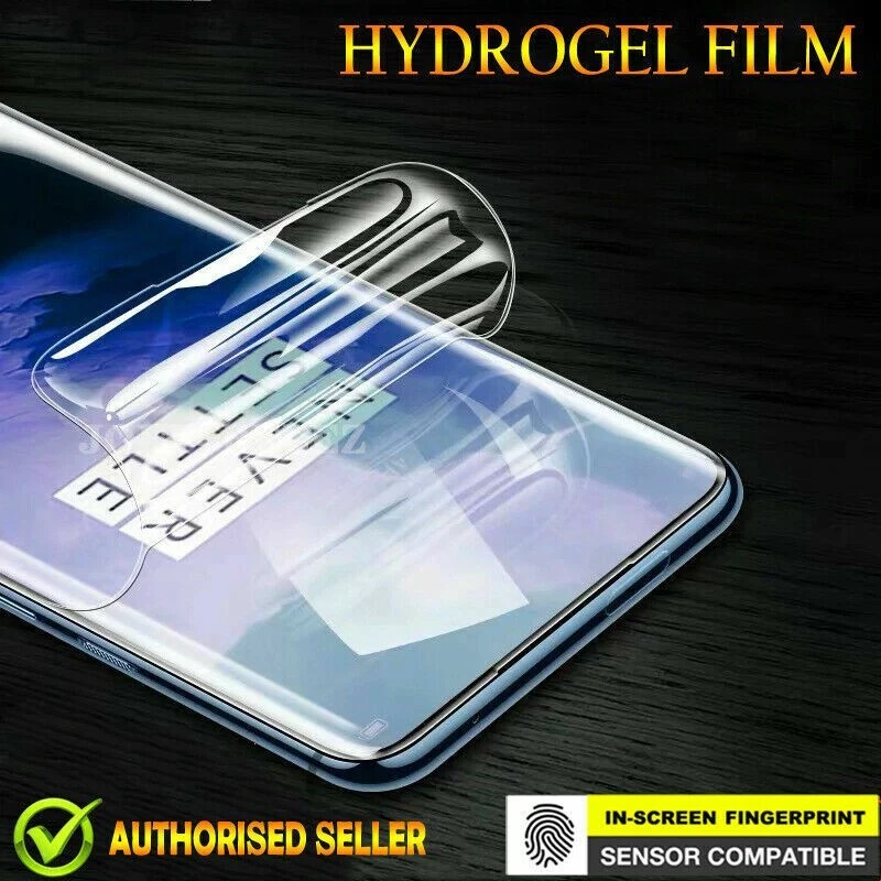 Full Coverage Hydrogel Clear Screen Protector Film Guard For OnePlus 7T 7 pro - Image 2 of 4