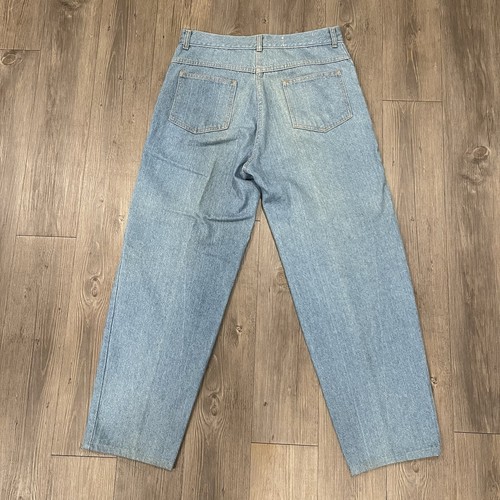 Rare 80s Vintage Suede Front Chap Style Jeans Size 26x30 Adults Western Cowboys - Picture 2 of 13