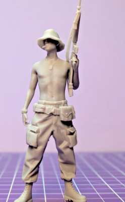 US Soldier GI mit Boonie Hat Vietnam Scale  1:16