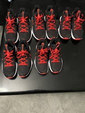 Nike Lebron Witness 5 Black Red  White - SIZES 7, 11 and 12