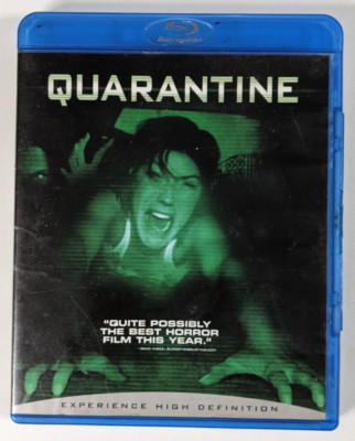Quarantine (Blu-ray, 2008) Preowned