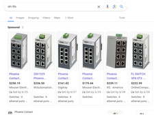 Phoenix Contact SFN8TX Industrial Ethernet Switch