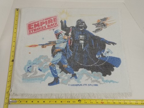 2x Set Vintage Star Wars Handtücher 1980 Empire Strikes Back Kanone 37x21" Yoda - Bild 14 von 24