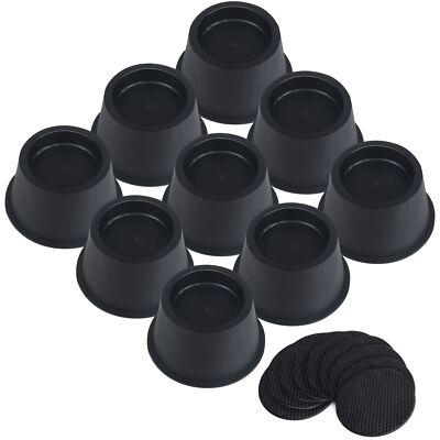 Bed Risers 2 Inch Heavy Duty 9 Pack Furniture Risers for Sofas Supports Up to...