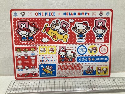 ONE PIECE × HELLO KITTY シール4セット One Piece x Hello Kitty Collaboration Stickers Japan Sanrio | eBay