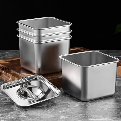 Stainless Steel Taste Cup Salt and Spice Container Condiment Holder - Picture 10 of 12