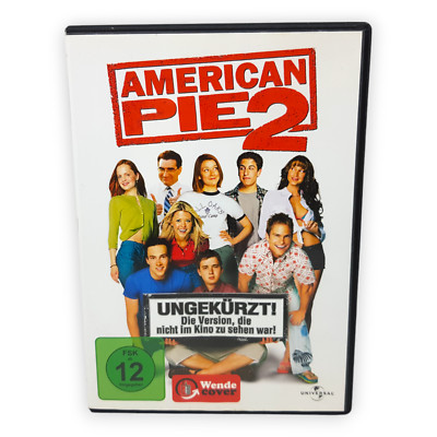 American Pie 2 Ungekürzt DVD Film Party Zentrale Fünf Freunde Kult Gang FSK12