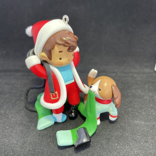 2022 Hallmark YOUNG SANTA 1st in the Series Keepsake Ornament