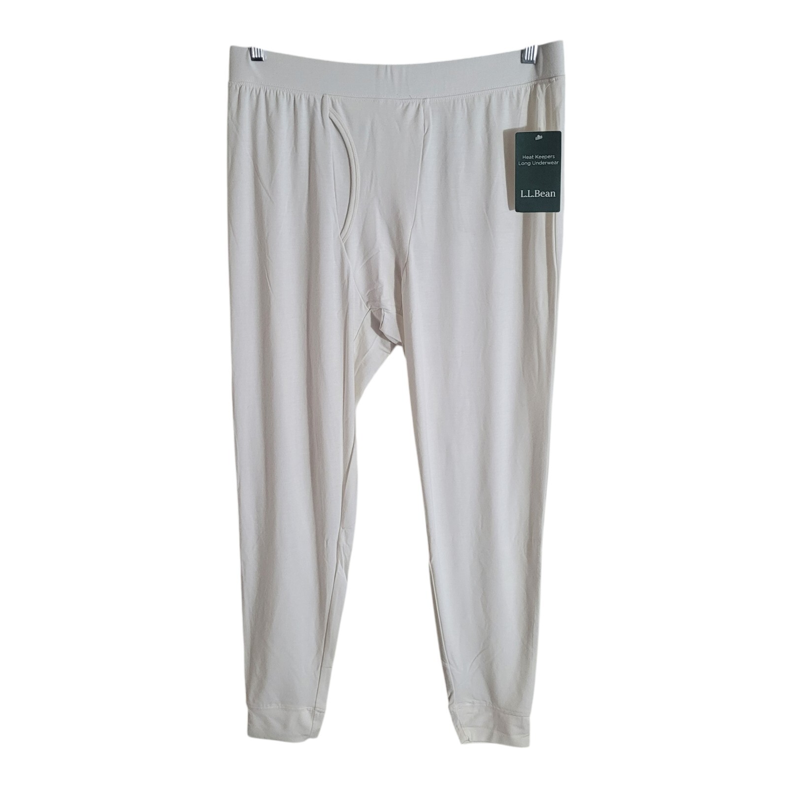 LL Bean NEW Heat Keepers Long Underwear Men's Size XL White Base Layer Pants