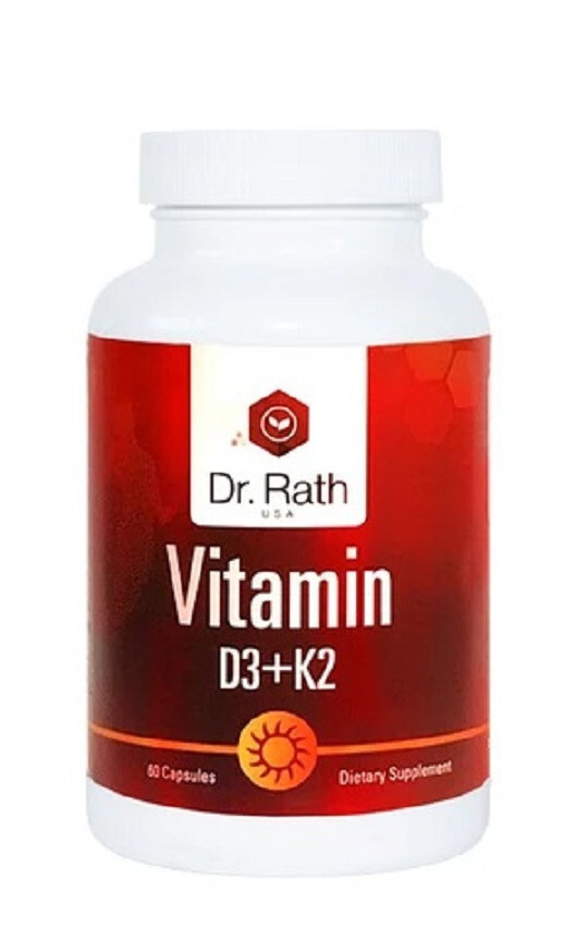 Dr. Rath Vitamin D3 + K2 125/100 mcg 60 Caps eBay