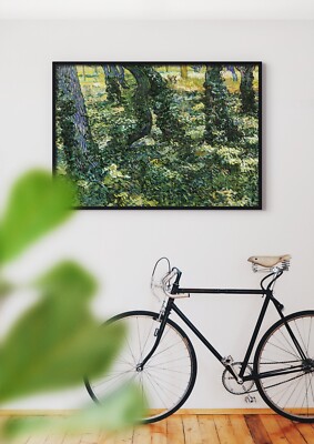 Vincent van Gogh: Unterholz. Giclée Druck Fine Art Print/Poster Luxus Geschenk