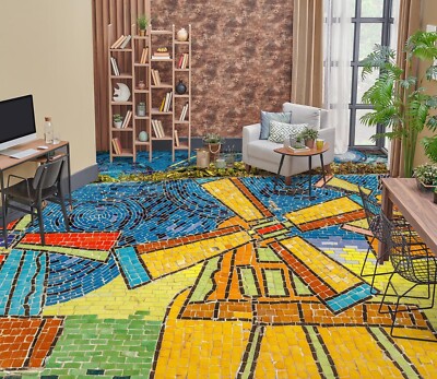 3D Windmill SKE3180 Floor WallPaper Print Decal Epoxy Floor Deco Kay