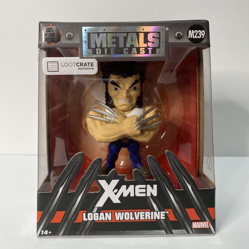 Jada Die-Cast Metal Logan Wolverine M239 LootCrate  - Picture 1 of 6