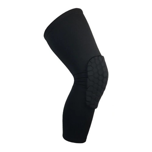Padded Knee Brace for Basketball, Soccer &Football Leg Protection + Compressor - Picture 4 of 7