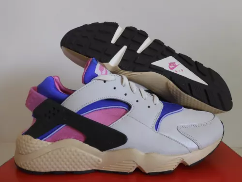 NIKE AIR HUARACHE PREMIUM PHANTOM-ANTHRACITE-SAIL-PINK SZ 15 [FB9697-001]
