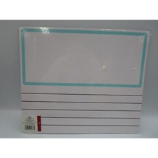 Reversable 10" x 12" double sided dry erase Board student classroom homeschool