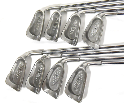 LEVEL FIVE GOLFCRAFT IRON SET BLACK DOT - 8 IRONS SHAFT-37 LEVEL FIVE GOLFCRAFT IRON SET BLACK DOT - 8 IRONS SHAFT-37