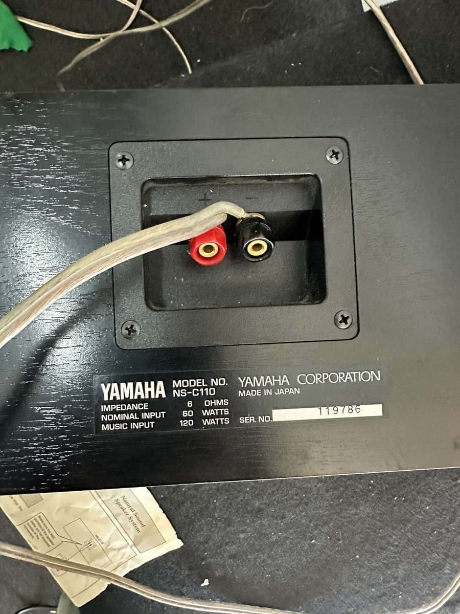 Yamaha NS-C110 Natural Sound Speaker - Tested Working