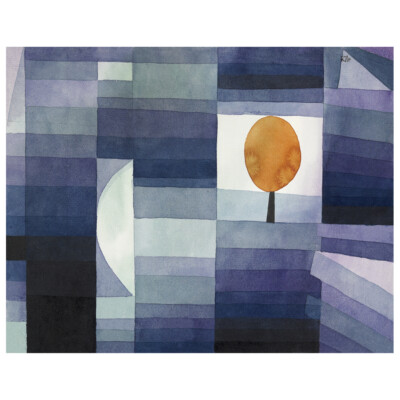 Leinwanddruck - The Harbinger of Autumn - Paul Klee - Leinwandbild, Deko