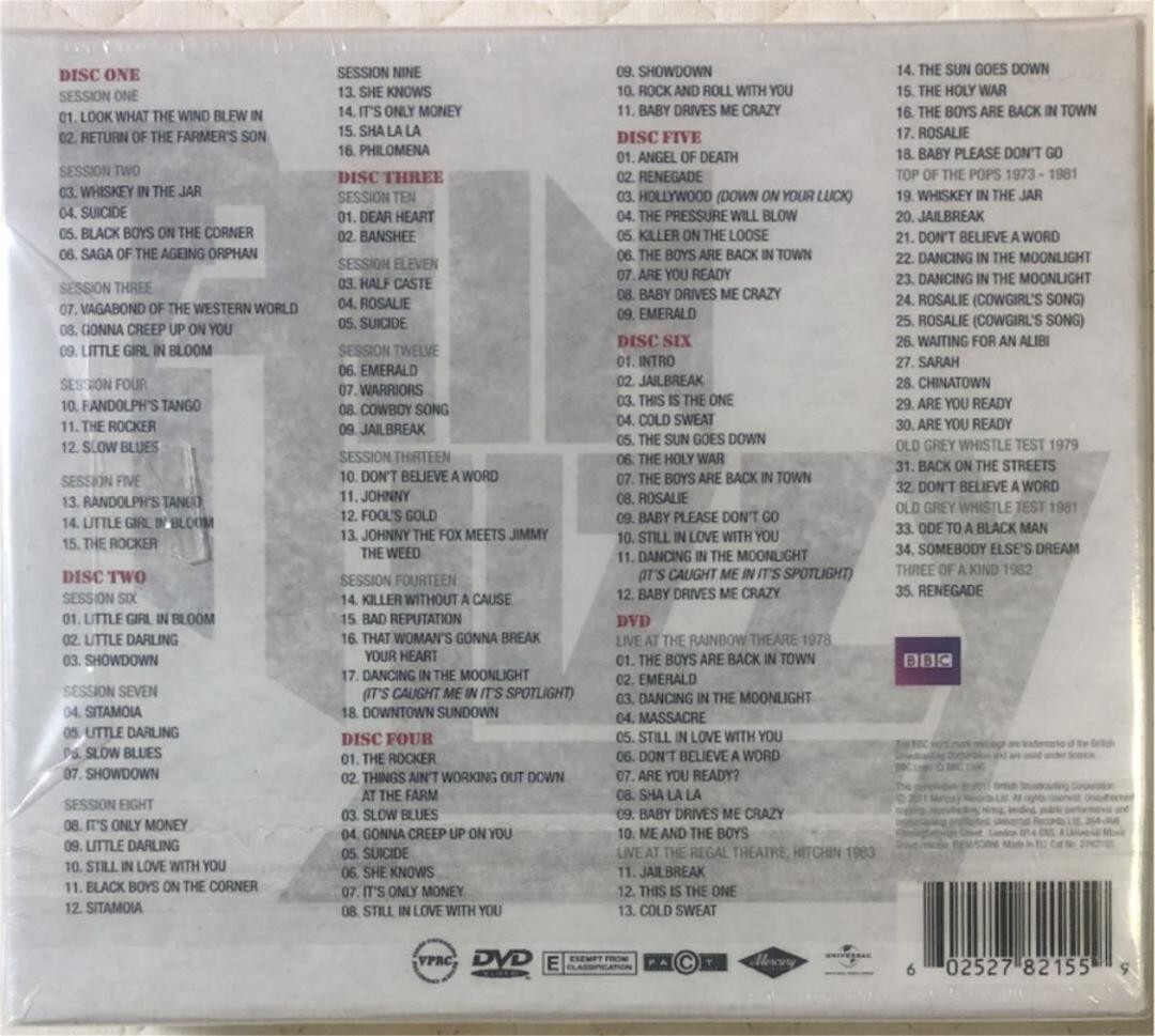 Live at the BBC: Super Deluxe Edition by Thin Lizzy (CD
