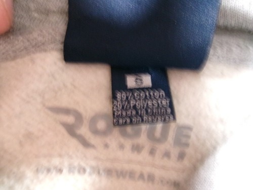 BIW Bath Iron Works Sweatshirt Men Small Gray Hoodie Pullover Genera Dynamics - Picture 9 of 11