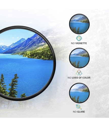 Polaroid 3 Piece Lens Filter Kit - UV , CPL , FLD 40.5mm - Picture 5 of 7