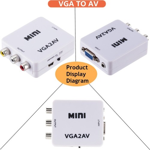 AV Output Mini VGA2AV Converter - Picture 8 of 12
