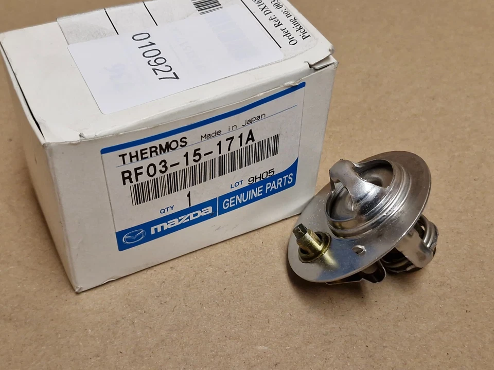 Mazda 626 GE GC GD Termostato 88°C 1982-1998 RF0315171A Genuino NUEVO OEM Foto 2 de 4