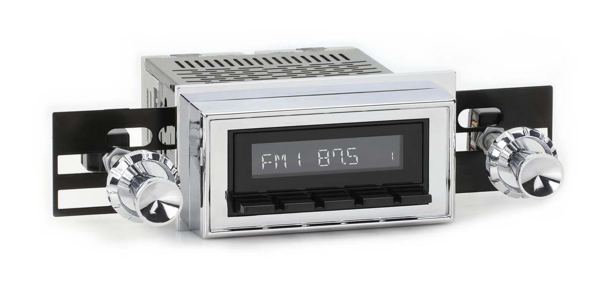 RetroRadio for 1958 Chevrolet Biscayne BT, AUX, AM/FM LAB-M1