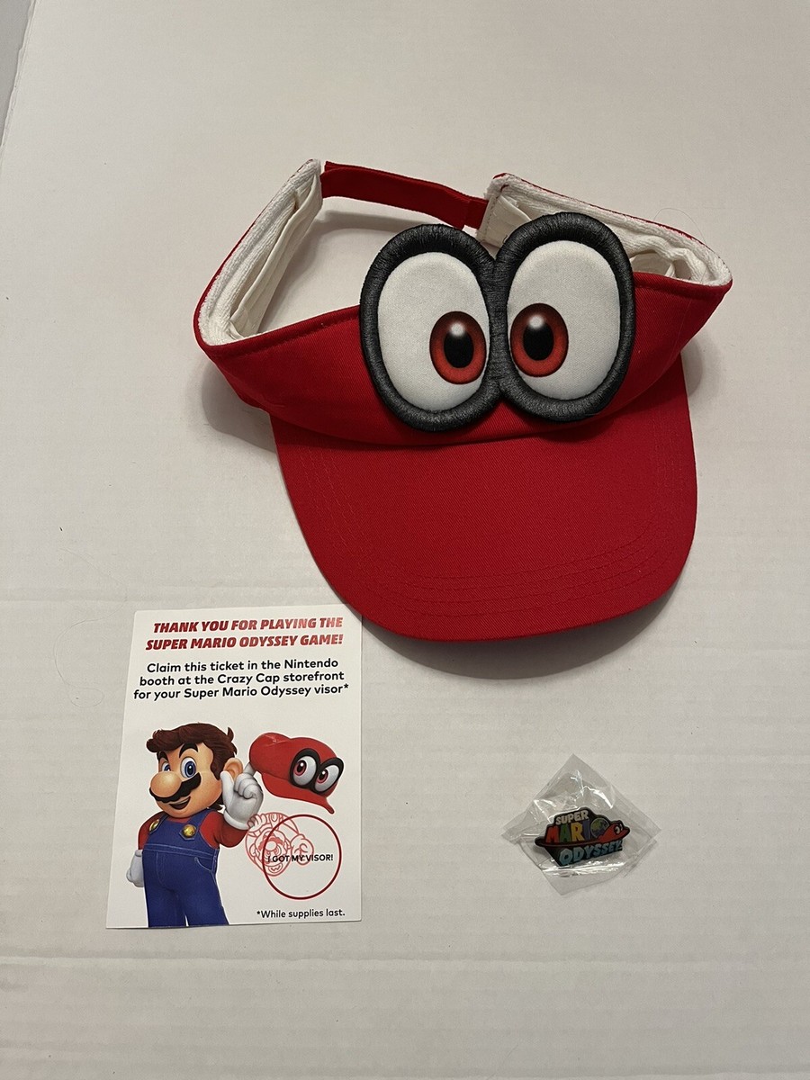 Nintendo Switch Super Mario Odyssey Cappy Hat Visor E3