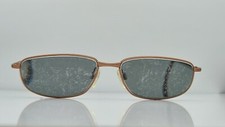 Vintage Hudson Brown Oval Sunglasses FRAMES ONLY