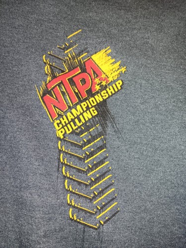 BOYS NTPA NATIONAL TRACTOR PULLING ASSOCCIATION HOODIE GRAY SIZE 8/10 - Picture 5 of 9