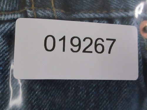 Levis 505 Jeans Mens 36x34 Blue Denim Regular Fit Straight Medium Wash Western - Picture 16 of 16
