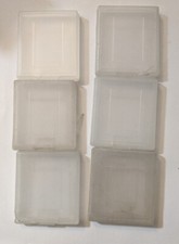 Lot of 6 DAMAGED OEM Nintendo Game Boy - Game Storage Case Dust Cover DX36