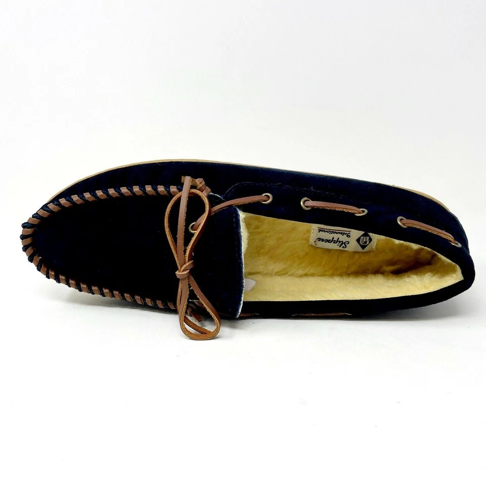 Zapatos informales sin cordones Tamarac by Slippers International Arizona azul marino para hombre talla 13 Foto 4 de 4