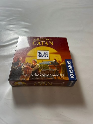 Die Siedler von Catan Ritter Sport Der Schokoladenmarkt Kosmos  - NEU in Folie - Bild 3 von 7
