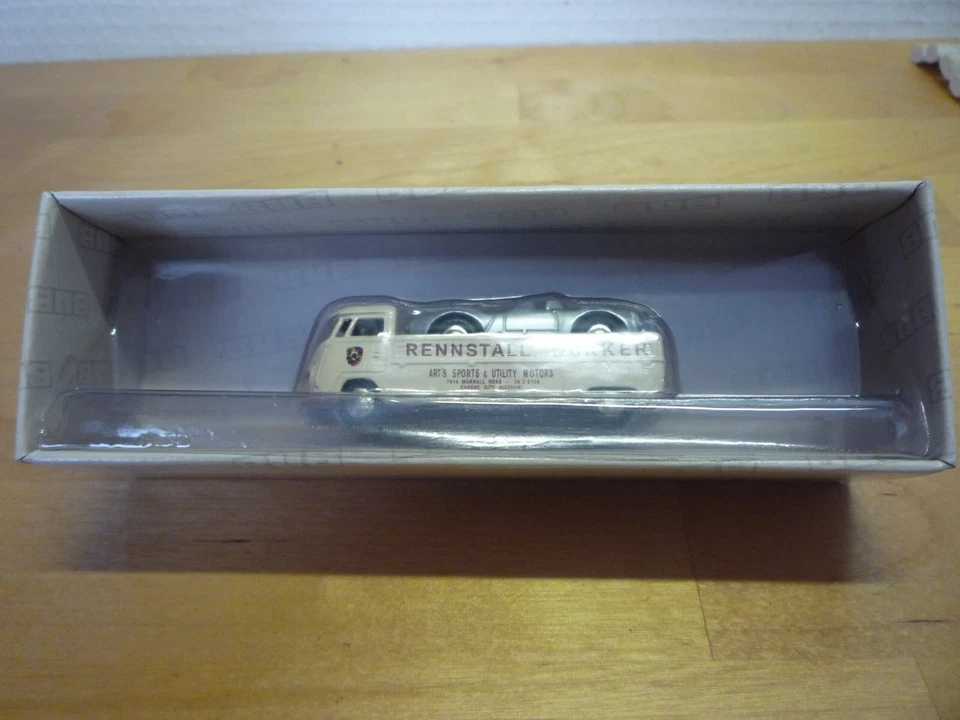 BUB VW TRANSPORTEUR DE COURSE Nr. 07175 BUB EDITION 2008 AVEC PORSCHE 550 SPYDER - Photo 2/2