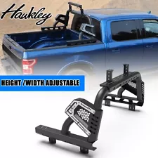 Adjustable Sport Roll Bar Chase Bed Rack Steel for Universal Pickup Truck Bed