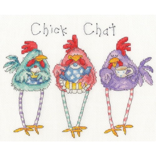 Bothy Threads Kit Punto Croce Scandi Hare: Ricamo Contato Con Aida Zweigart, Cotoni E Perline, Dimensioni Finali 10x10 Cm - 3