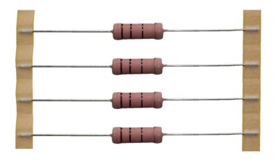 Metalloxid Widerstand Metalloxidschicht 470 Ohm 5W 5% 4 Stück (20021)