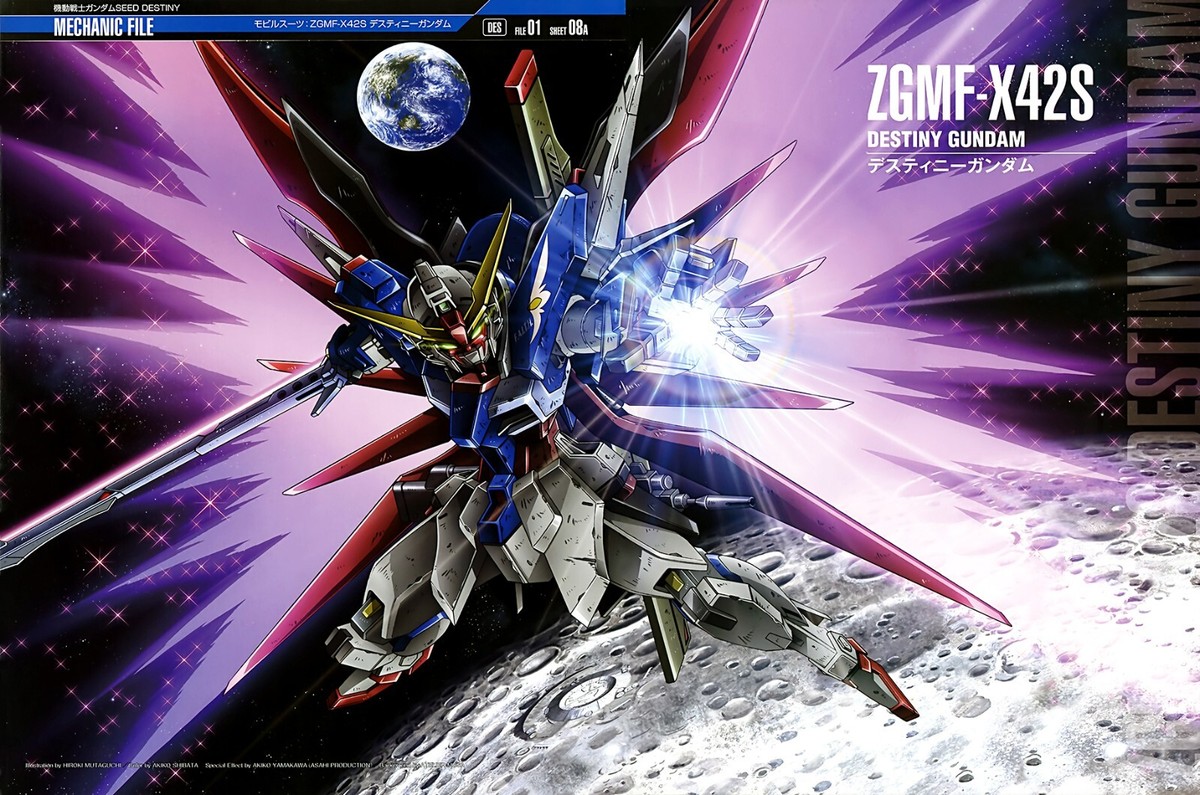 Mobile Suit Gundam Seed Destiny Premium POSTER MADE IN USA