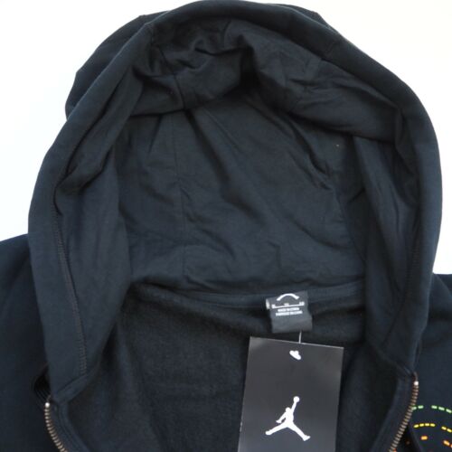 Nike Air Jordan Flight 23 Retro Hoodie Men 438752 010 Black Size M 🚨Runs Large - Picture 3 of 10