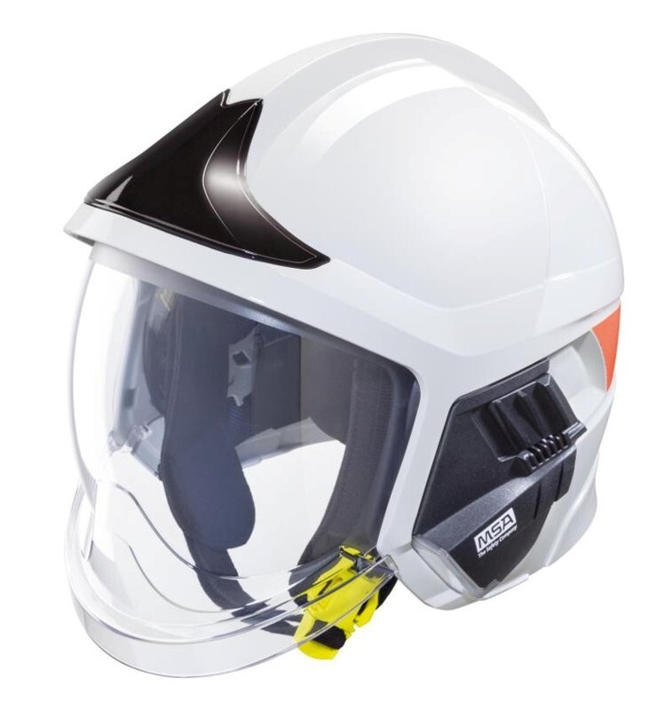 MSA Gallet F1XF, Large, White Helmet | eBay