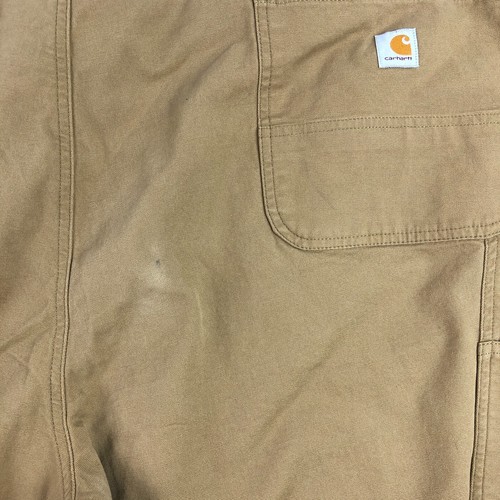 NEW Carhartt Jeans Womens 26 Plus Brown Khaki Crawford Pant Straight Rugged Flex - Picture 8 of 14