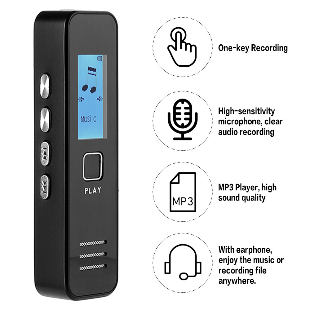 Digital  Audio Dictaphone MP3 Player USB Flash Disk for H2Q2