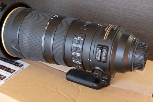 Nikon AF-S 120-300mm f2,8E FL ED SR VR in gutem Zustand mit Karton - Bild 4 von 9