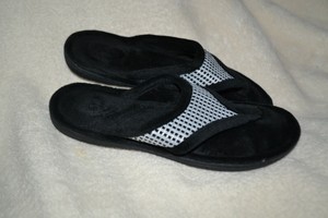 THERAPEDIC SLIPPER SANDALS WITH MEMORY FOAM WOMENS SIZE M | eBay
